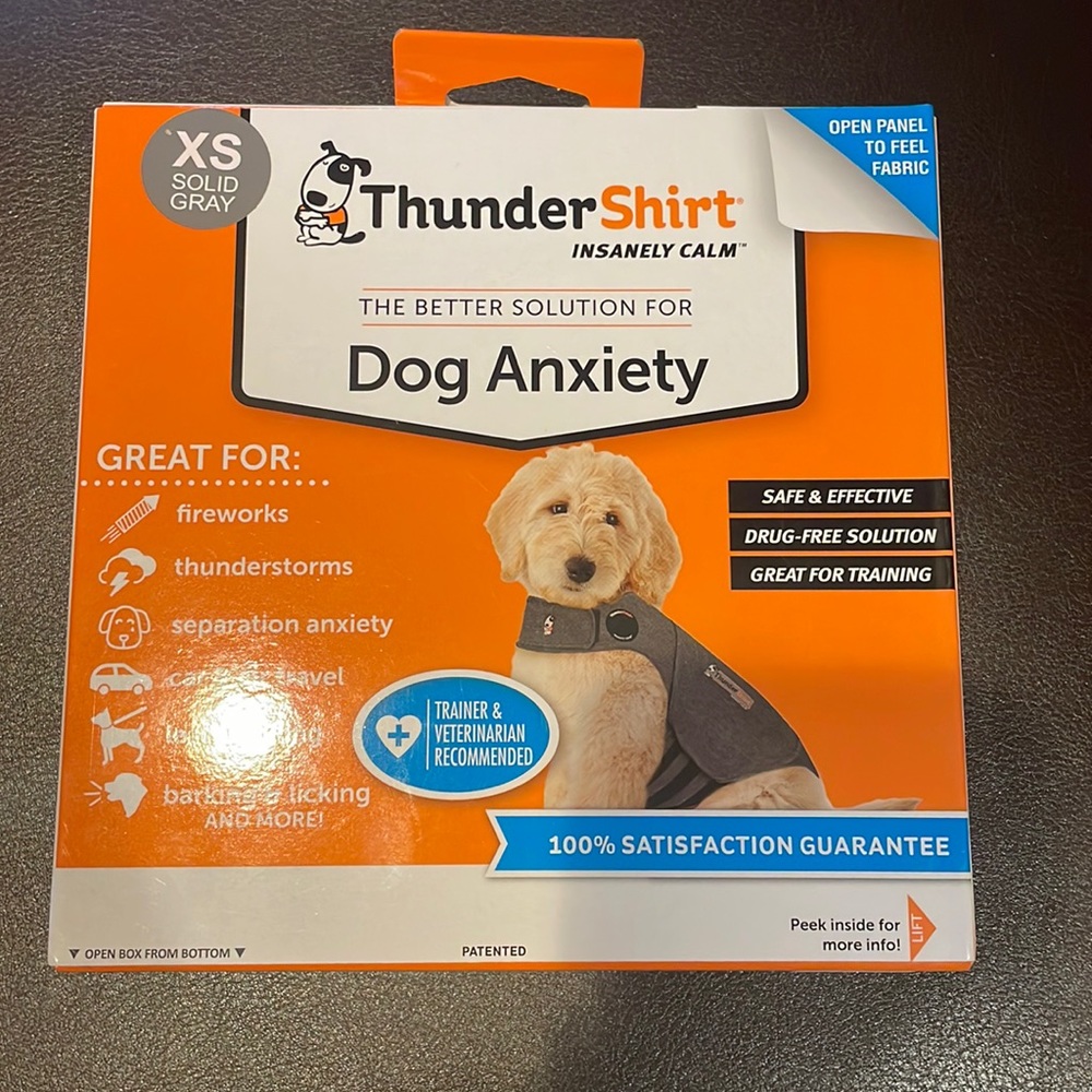 Thundershirt dog anxiety jacket